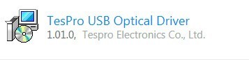 TesPro USB Optical Driver - Screenshot #2