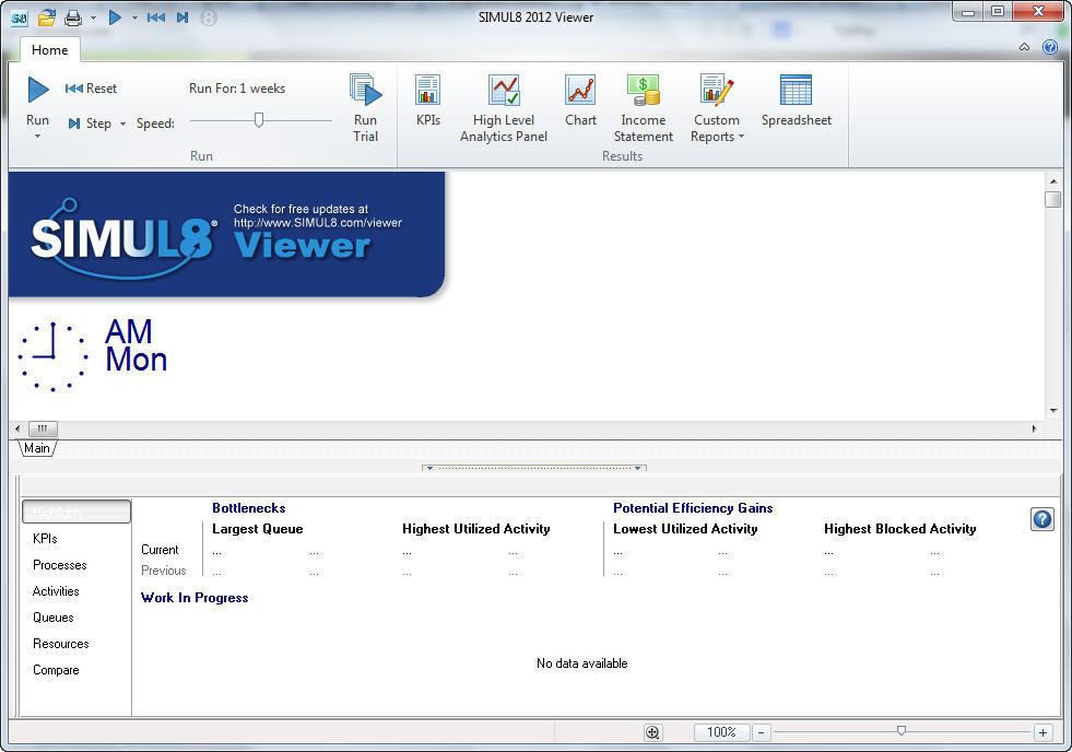 Simul8 Software Interface SIMUL8 Viewer latest version - Get best Windows software