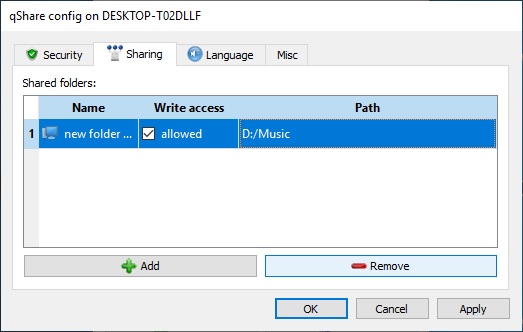 Q-Share - Screenshot #2