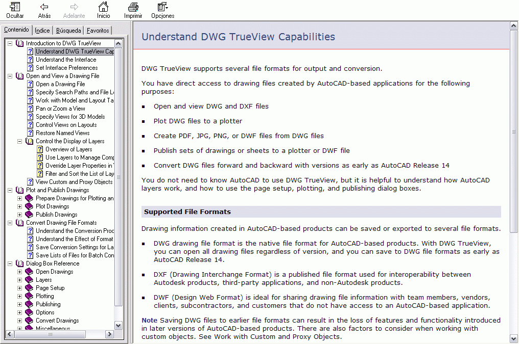 DWG TrueView 2008 - Screenshot #1