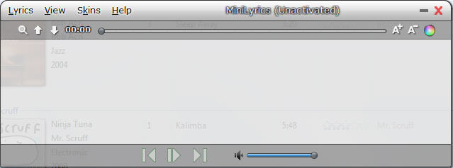 Minilyrics - Screenshot #16