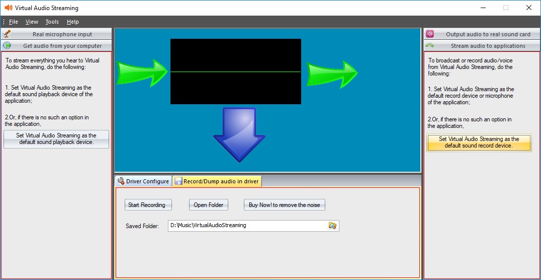 Virtual Audio Streaming - Screenshot #2