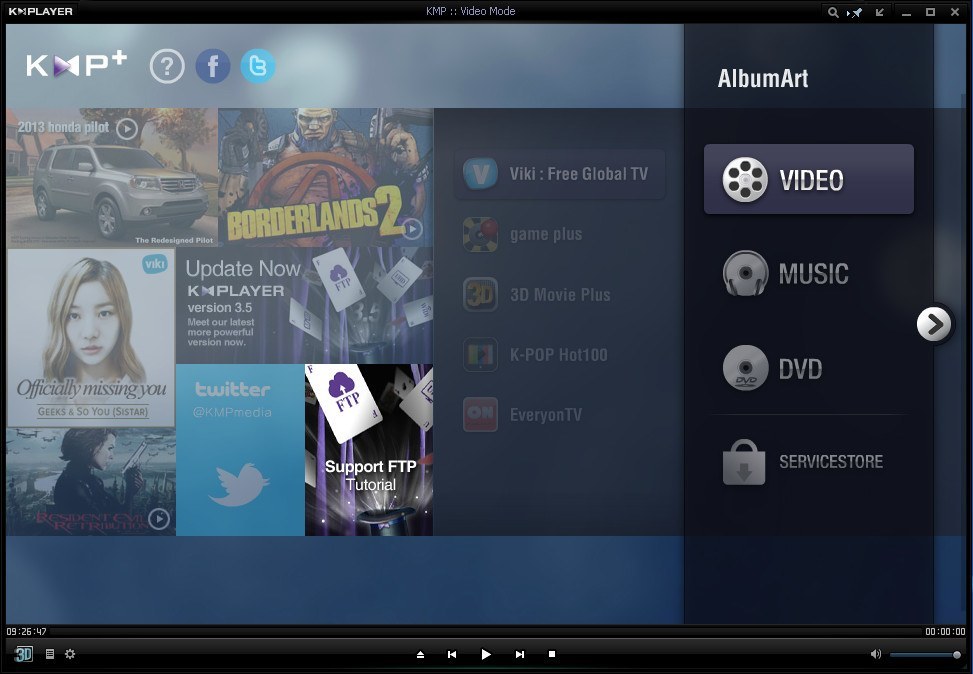 The KMPlayer 2023.6.29.12 / 4.2.2.77 for apple instal