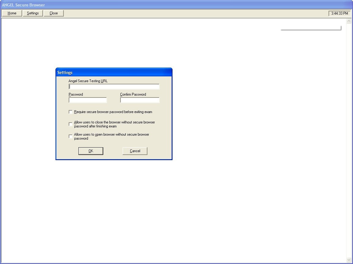 Angel Secure Browser - Screenshot #1