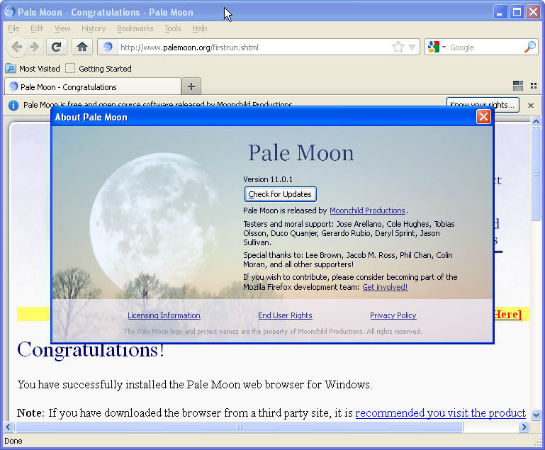download Pale Moon 32.3.1 free