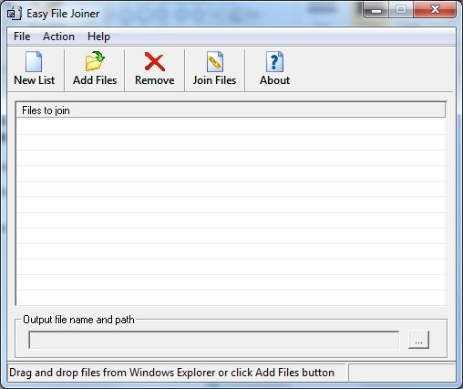 Easy File Joiner - Screenshot #2