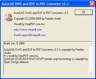 AutoCAD DWG and DXF To PDF Converter - Screenshot #4
