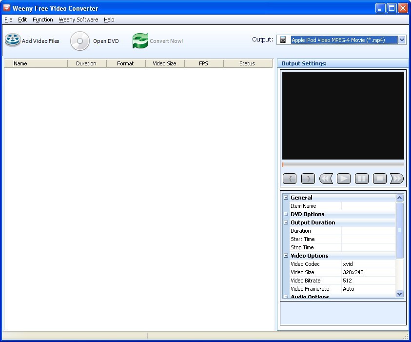 Weeny Free Video Converter - Screenshot #8