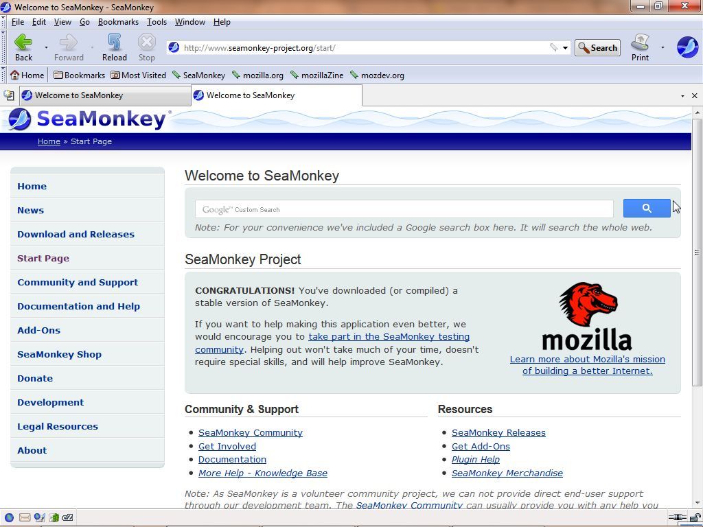 Mozilla SeaMonkey 2.53.17.1 download the new for android