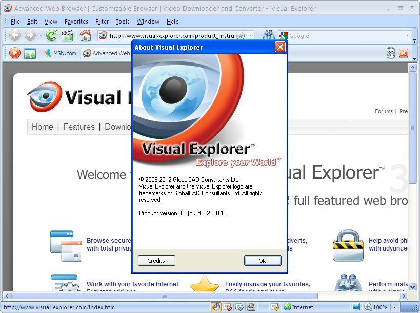 Visual studio открывает internet explorer