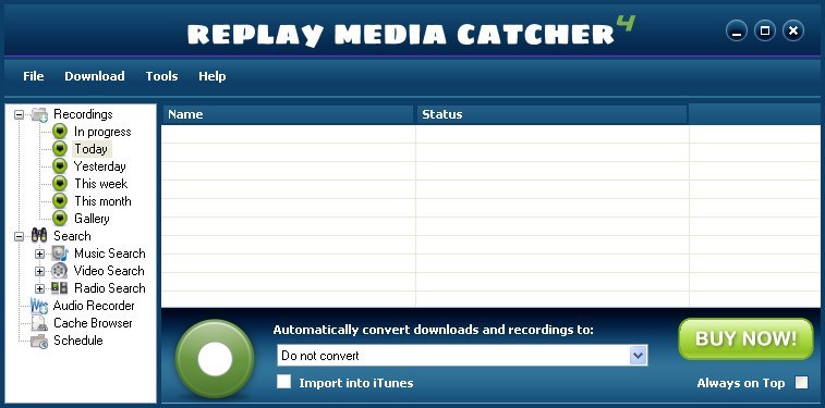 replay media catcher crash winpcap windows 10
