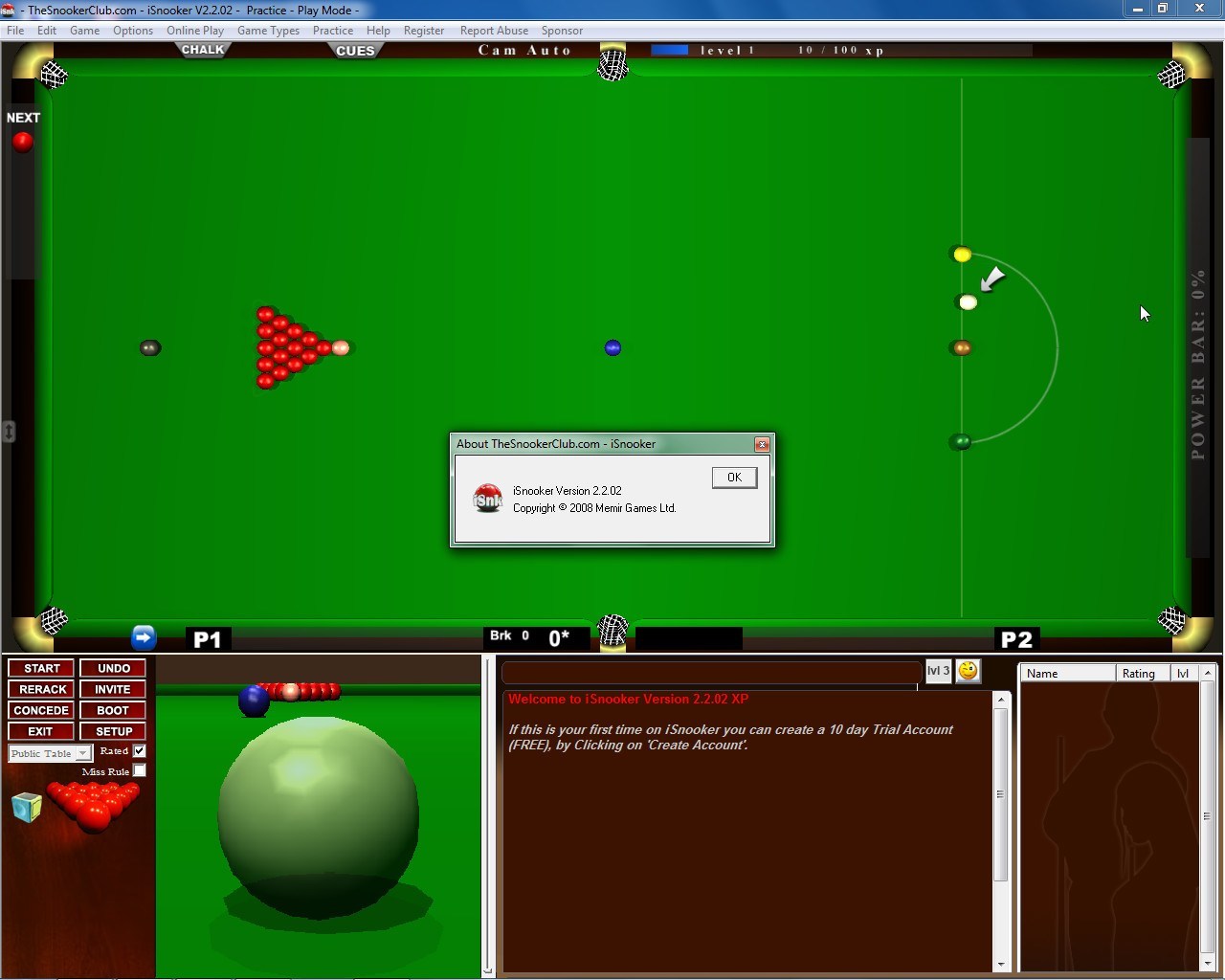 iSnooker - Screenshot #1