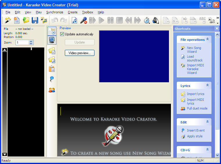 Karaoke Video Creator latest version Get best Windows software