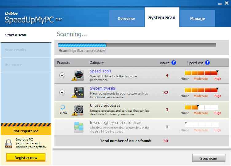 SpeedUpMyPC - Screenshot #8