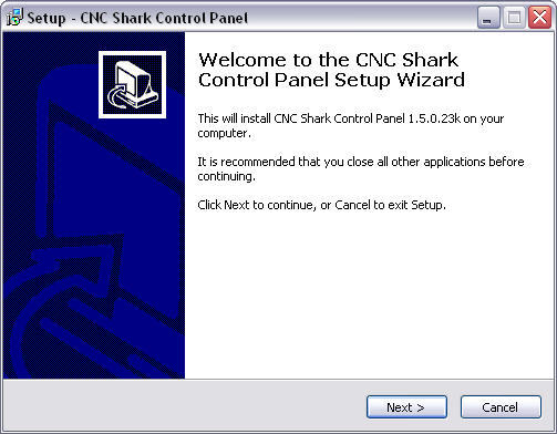 CnC Shark Control Panel - Screenshot #2