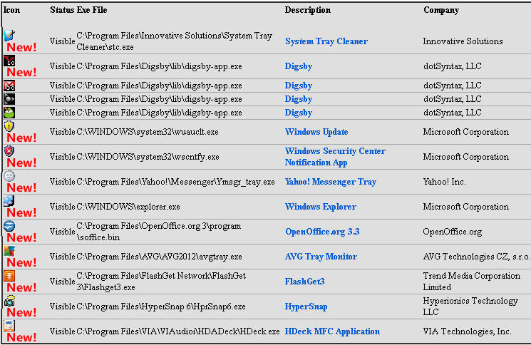 System Tray Cleaner - Screenshot #6