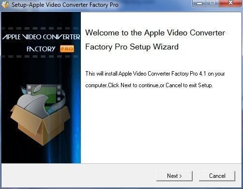 Apple Video Converter Factory Pro - Screenshot #1