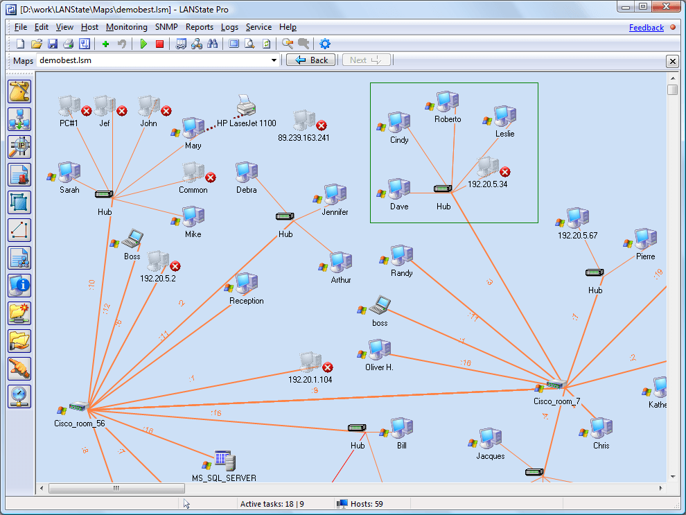 Карта сети windows 10