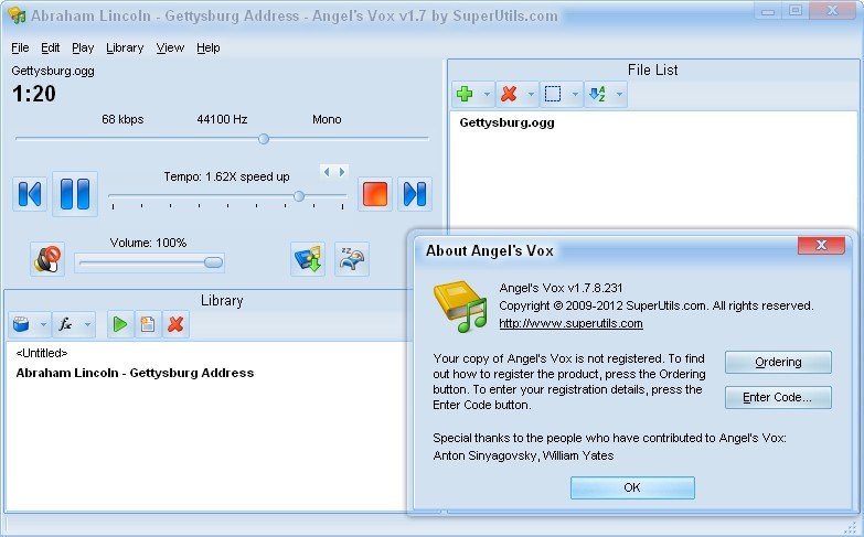 Angel's Vox - Screenshot #1