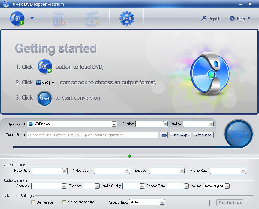 uRex DVD Ripper Platinum - Screenshot #16