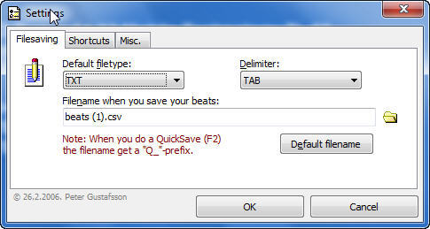BPM Counter 2004 - Screenshot #1
