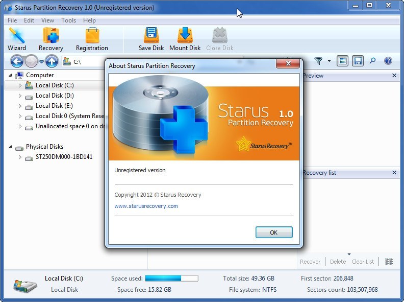 Starus Partition Recovery 4.9 download the new version