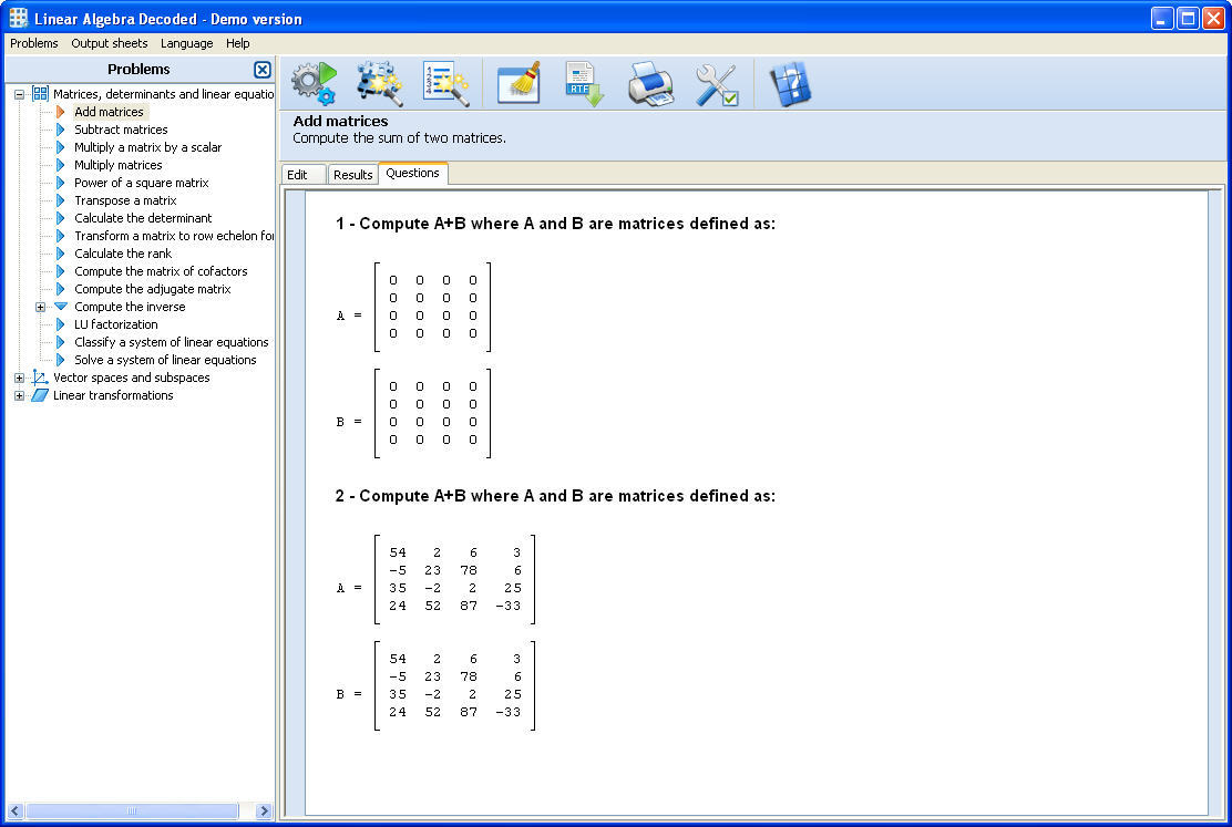 Linear Algebra Decoded - Screenshot #2