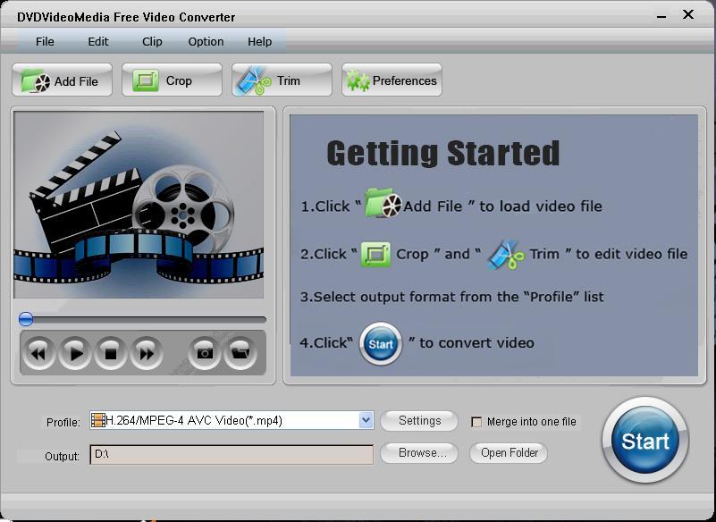 DVDVideoMedia Free Video Converter - Screenshot #15