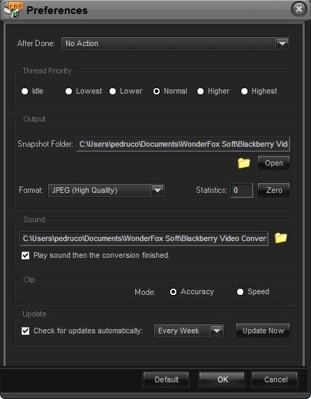 Blackberry Video Converter Factory Pro - Screenshot #2