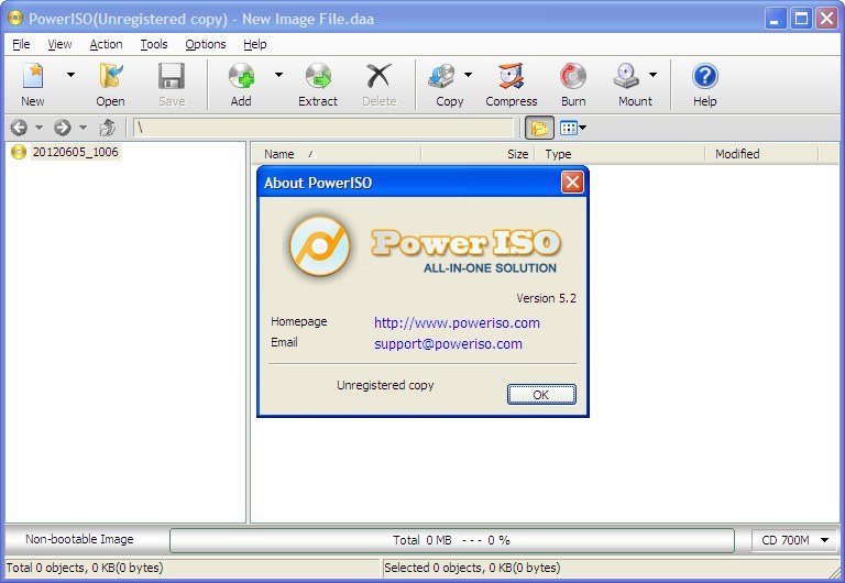 PowerISO 8.6 download the last version for android