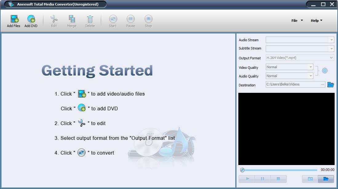 Aneesoft Total Media Converter - Screenshot #2