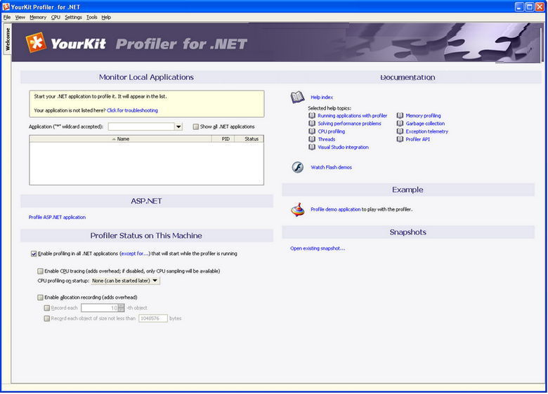 YourKit Profiler for .NET latest version - Get best Windows software