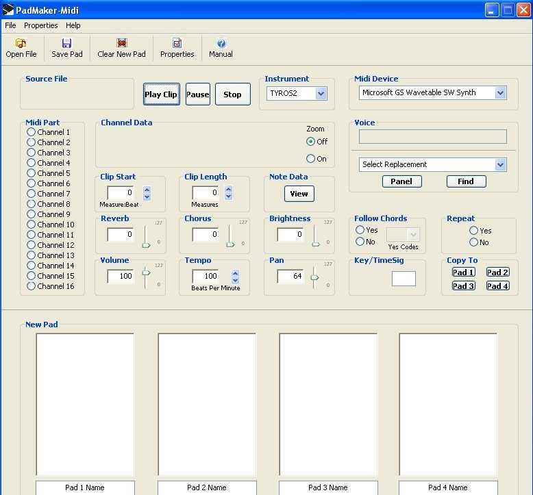 PadMaker-Midi - Screenshot #2