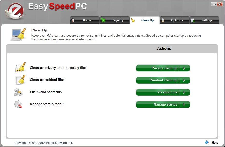 Easy Speed PC - Screenshot #7