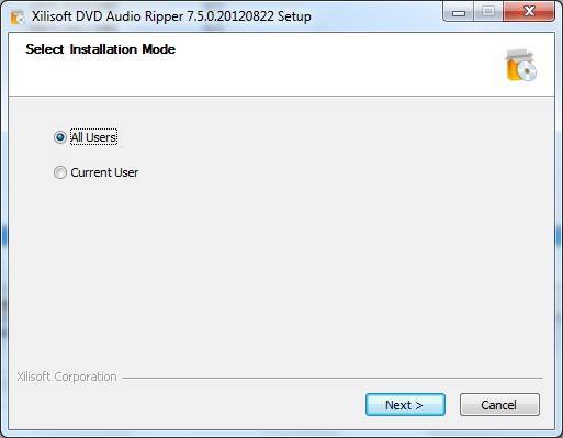 Xilisoft DVD Audio Ripper - Screenshot #5