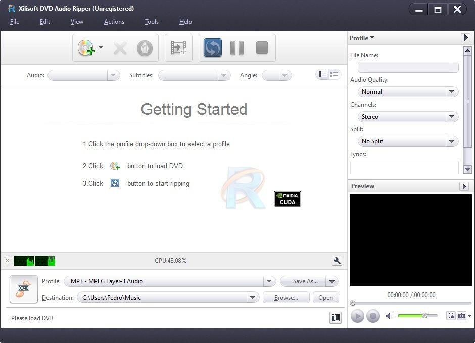 Xilisoft DVD Audio Ripper - Screenshot #4