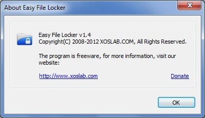 Easy File Locker - Screenshot #7