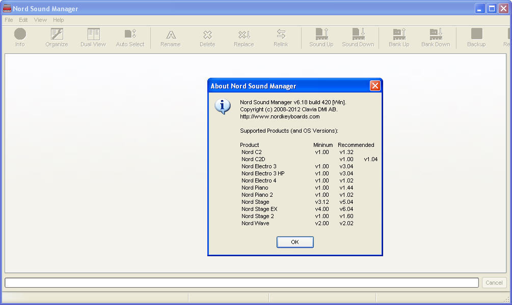 Nord Sound Manager download for free SoftDeluxe