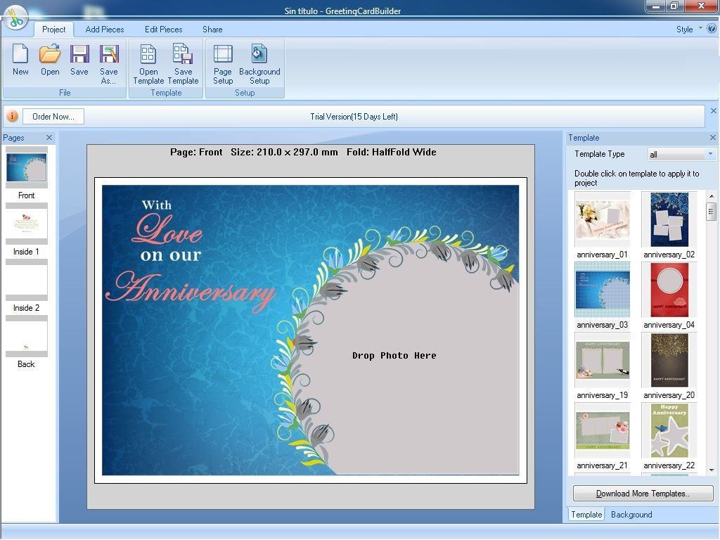 Greeting Card Builder - Screenshot #4