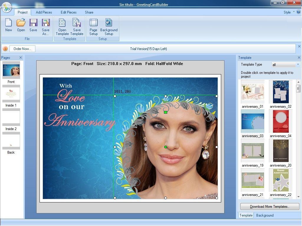 Greeting Card Builder - Screenshot #3
