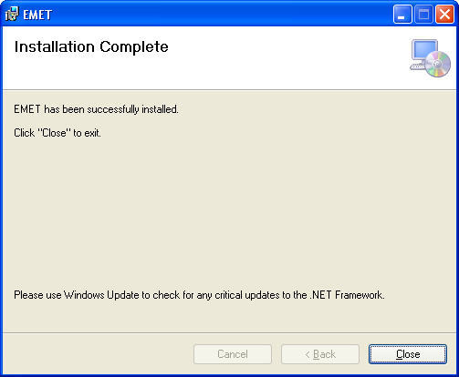 Enhanced Mitigation Experience Toolkit (EMET) - Screenshot #10
