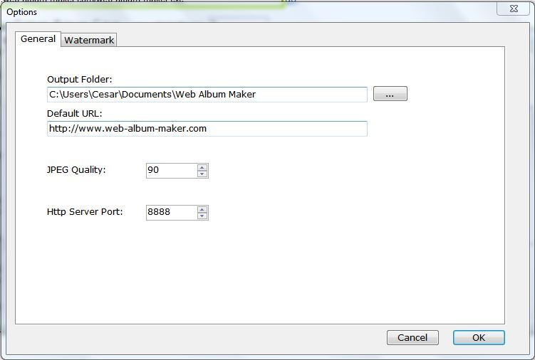 Web Album Maker - Screenshot #2