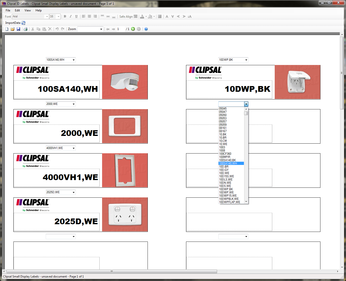 Clipsal ID Label Printing latest version Get best Windows software