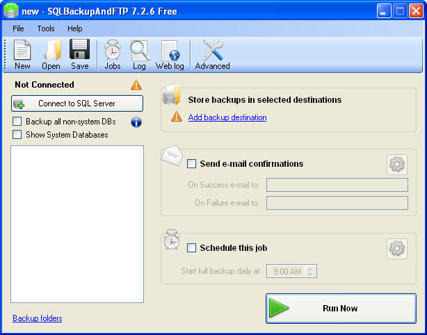 SQL Backup аnd FTP - Screenshot #12