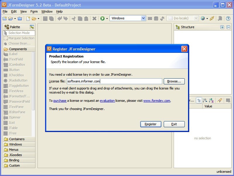 JFormDesigner latest version - Get best Windows software