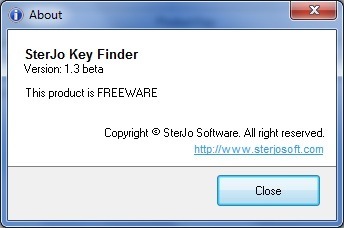 SterJo Key Finder - Screenshot #9