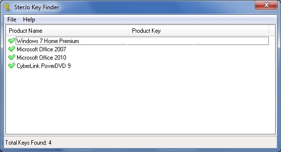 SterJo Key Finder - Screenshot #7