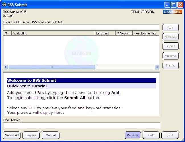 RSS Submit - Screenshot #2