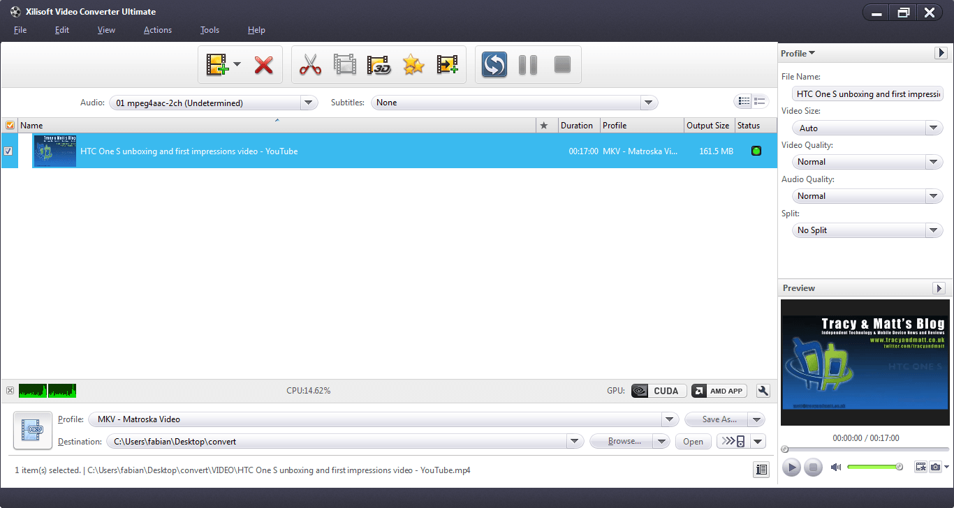 Xilisoft Video Converter Ultimate - Screenshot #13
