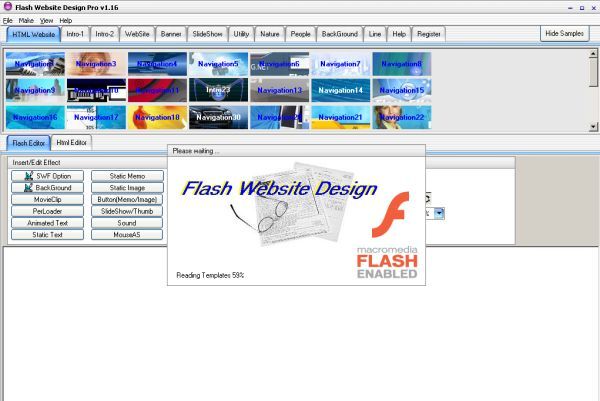 Flash Website Design - Screenshot #10
